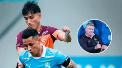 José Manzaneda, Yoshimar Yotún y Paulo Autuori.