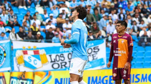 Diego Otoya y Jordan Guivin en el Sporting Cristal vs. Los Chankas.