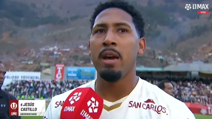 Jesús Castillo, volante de Universitario.