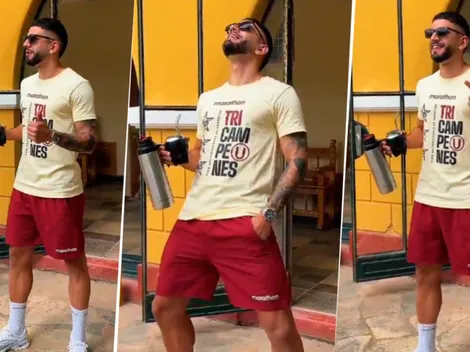 Matías Di Benedetto realizó festejo mundialmente conocido después del tricampeonato