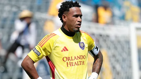 Pedro Gallese, durante un partido con Orlando City en 2025.