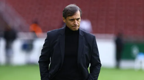 Fabián Bustos, en su paso por Olimpia de Paraguay.