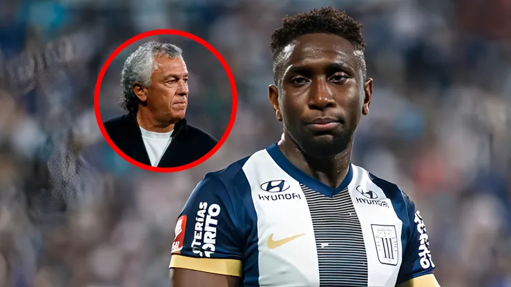Eryc Castillo y Néstor Gorosito en Alianza Lima.