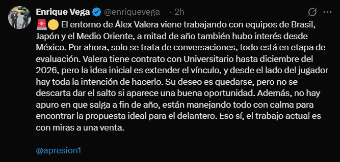 Fuente: @enriquevega_