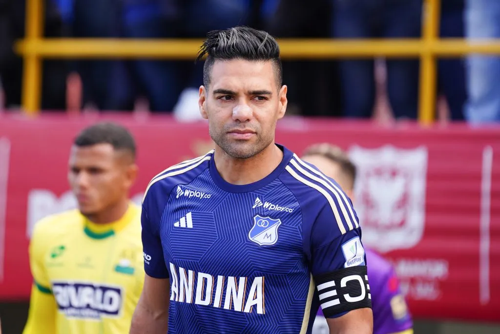 Falcao jugando para Millonarios. (Foto: Getty Images)