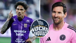 Paolo Guerrero y Lionel Messi, figuras de Alianza Lima e Inter Miami.