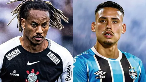 Corinthians de André Carrillo y Gremio de Erick Noriega se enfrentan en el Brasileirao.