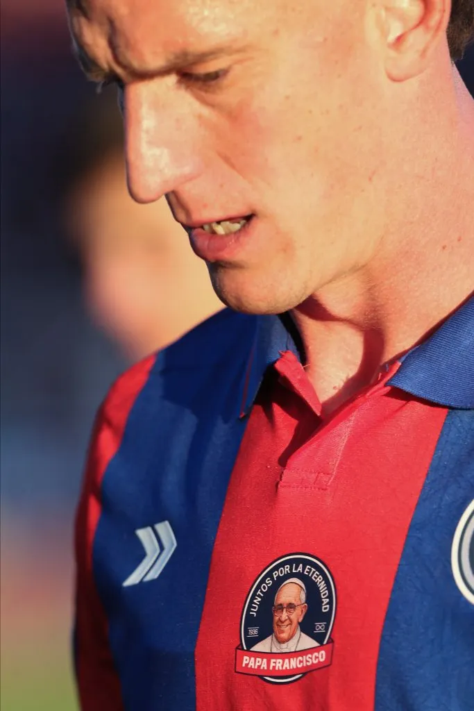 Andrés Vombergar en San Lorenzo. (Photo by Daniel Jayo/Getty Images)