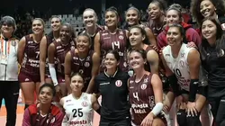 Universitario volvió a ganar en la Liga Peruana de Vóley.