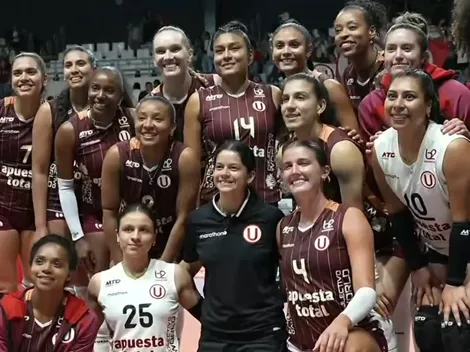 Universitario de Deportes venció a Atlético Atenea en la fecha 2 de la Liga Peruana de Vóley