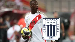 Luis Advíncula con la camiseta de la Selección Peruana.