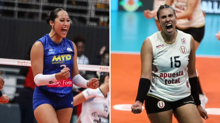 Kiara Vicente de Deportivo Géminis y Karla Ortíz de Universitario.