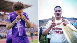 Paolo Guerrero y Anderson Santamaría.