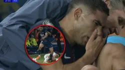 Luis Díaz lesionó a Achraf Hakimi.