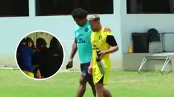 Santiago Acasiete y Cristhian Tizón.