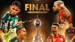 Palmeiras vs. Flamengo por la final de la Copa Libertadores 2025.