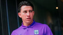 Fernando Gaibor jugando en Alianza Lima.
