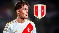 Oliver Sonne en la Selección Peruana.