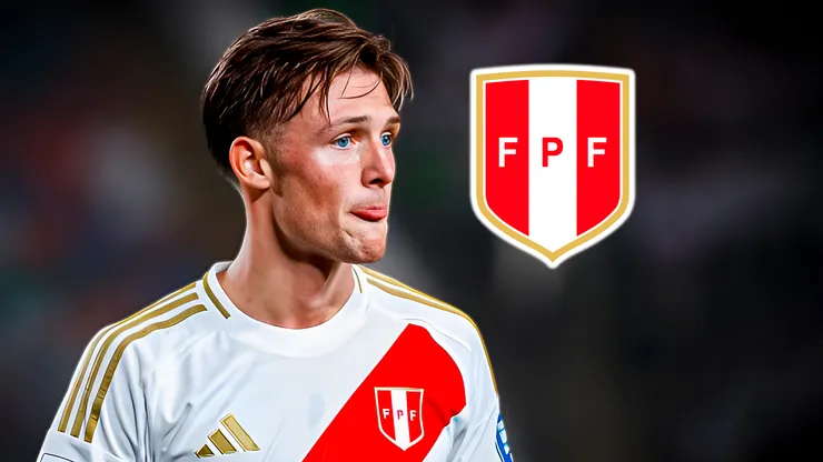 Oliver Sonne en la Selección Peruana.
