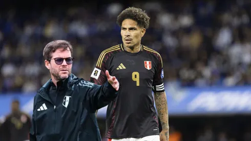 Manuel Barreto y Paolo Guerrero.