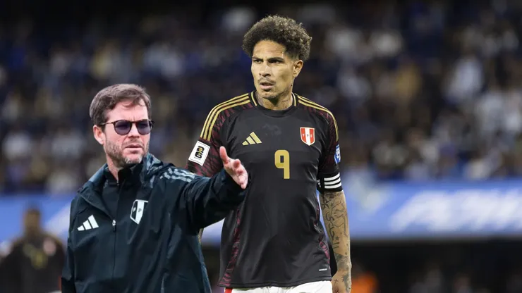 Manuel Barreto y Paolo Guerrero.