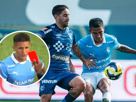 Távara salvó a Cristal, pero así lapidan a Cabellos por irse expulsado ante Cienciano: "La peor desgracia"