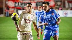 Álex Valera y José Gallardo, futbolistas de Universitario y Deportivo Garcilaso.