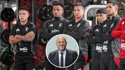 Jugadores de la Selección Peruana.