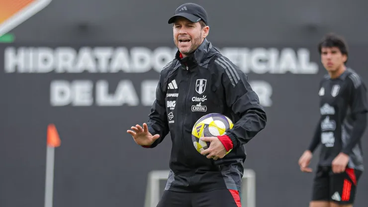 Manuel Barreto, entrenador interino de la Selección Peruana.