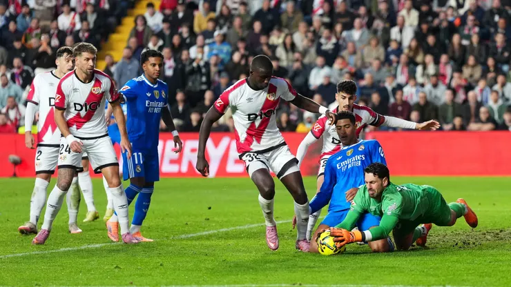 Rayo Vallecano le sacó un empate a Real Madrid en Vallecas.