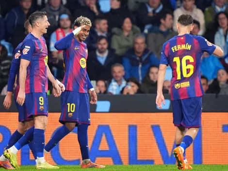 ¡Con hat-trick de Lewandowski! Barça venció 4-2 a Celta por La Liga y se acerca al Madrid