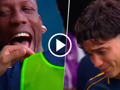 El gesto de Luis Advíncula con Zeballos en pleno Superclásico entre Boca y River