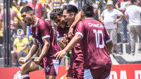 Jugadores de ASA FC celebrando.