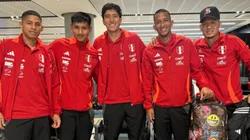La Selección Peruana llegó a San Petersburgo.