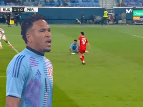 ¡Error de Gallese! Perú pierde 1-0 ante Rusia tras una increíble acción en salida