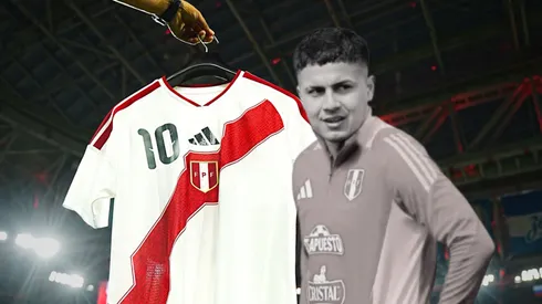 Jairo Concha, volante de Perú.