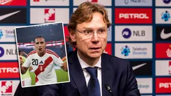 Valery Karpin y Álex Valera.