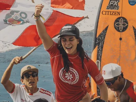 ¡Celébralo Perú! Vania Torres se consagró campeona mundial de surf en El Salvador