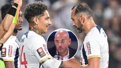 Paolo Guerrero, Hernán Barcos y Mr. Peet.