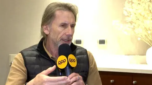 Ricardo Gareca, exDT de Perú.