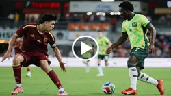 Venezuela le ganó a Australia en un partido internacional.