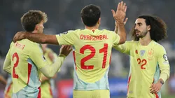 España goleó con categoría y autoridad por 4-0 a Georgia.