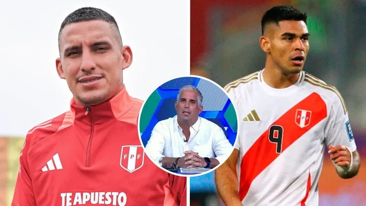 Álex Valera, Luis Ramos y Diego Rebagliati.