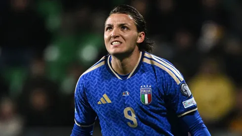 Mateo Retegui, figura de la Selección de Italia.