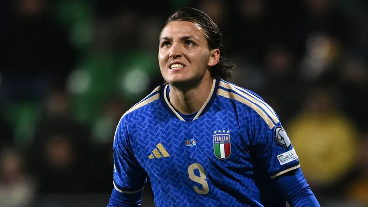 Mateo Retegui, figura de la Selección de Italia.