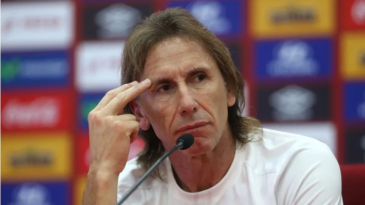 Ricardo Gareca, exDT de Perú (Getty Images).