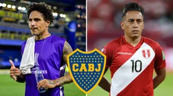Paolo Guerrero y Christian Cueva.