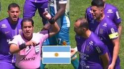 Expulsión de Hernán Barcos.