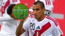 Álex Valera marcó el 1-0 de Perú ante Chile.