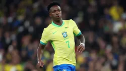 Vinícius Júnior, figura de la Selección de Brasil.